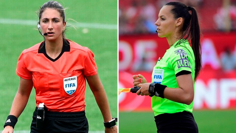 Las árbitras argentinas Fortunato y De Almeida dirigen por el bronce