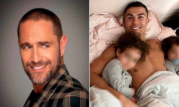 El actor argentino que miran la mujer de Cristiano Ronaldo y sus hijas