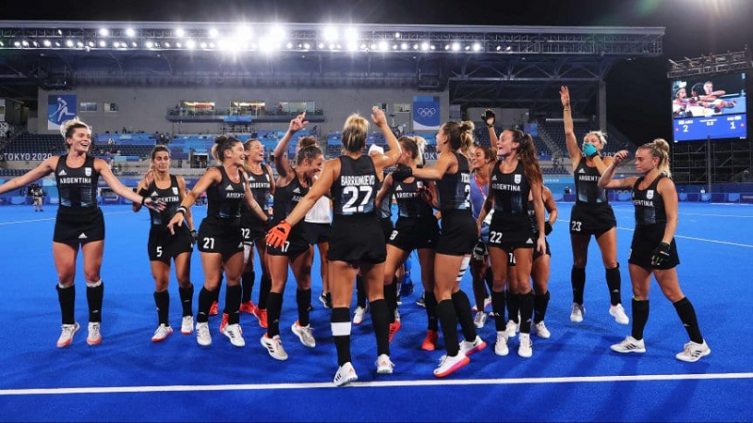 Las Leonas vs. Países Bajos en hockey