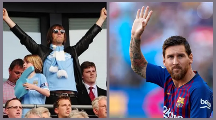 Liam Gallagher suplica a Lionel Messi