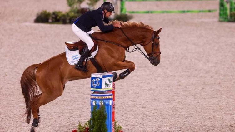 Argentina fue séptima en las finales de saltos por equipos en equitación