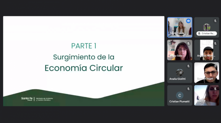 La provincia inició el ciclo de charlas “Santa Fe Más Circular”