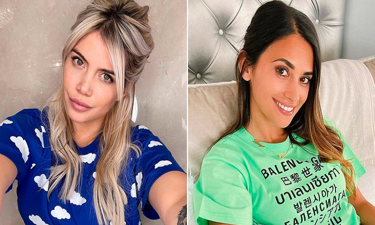 El gesto de Wanda Nara con Antonela Roccuzzo