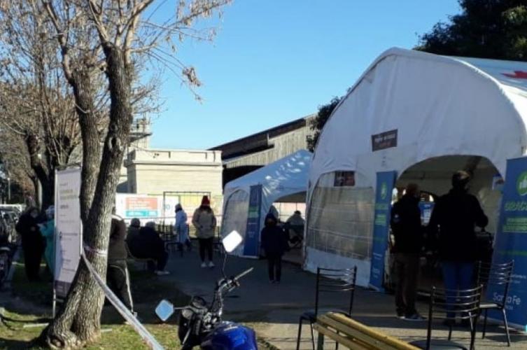 Ingresaron a robar en el centro de testeo de la estación Mitre