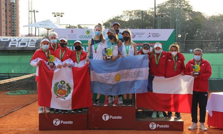 La Sub 16 femenina de tenis ¡Campeonas sudamericanas!