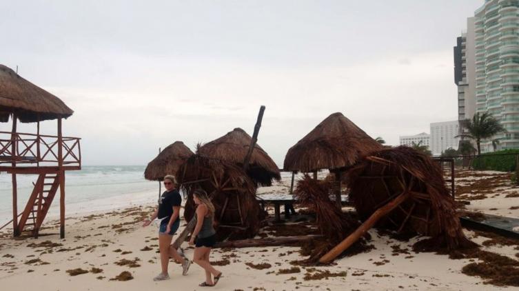 En México la tormenta tropical Grace volvió a ser huracán 