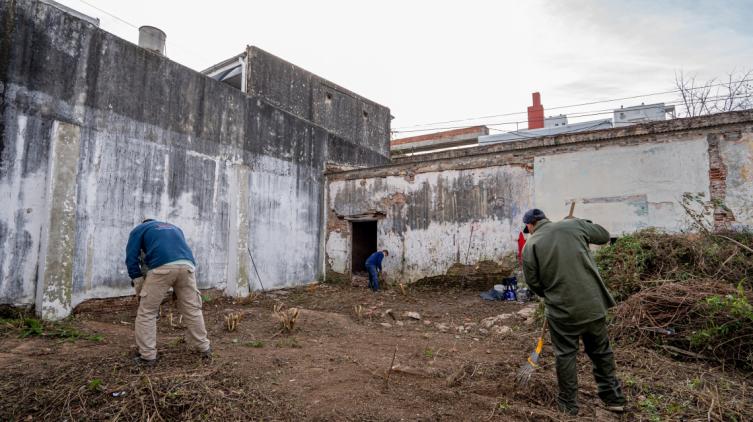 Comenzaron las tareas de intervención en la Casa Sor Josefa