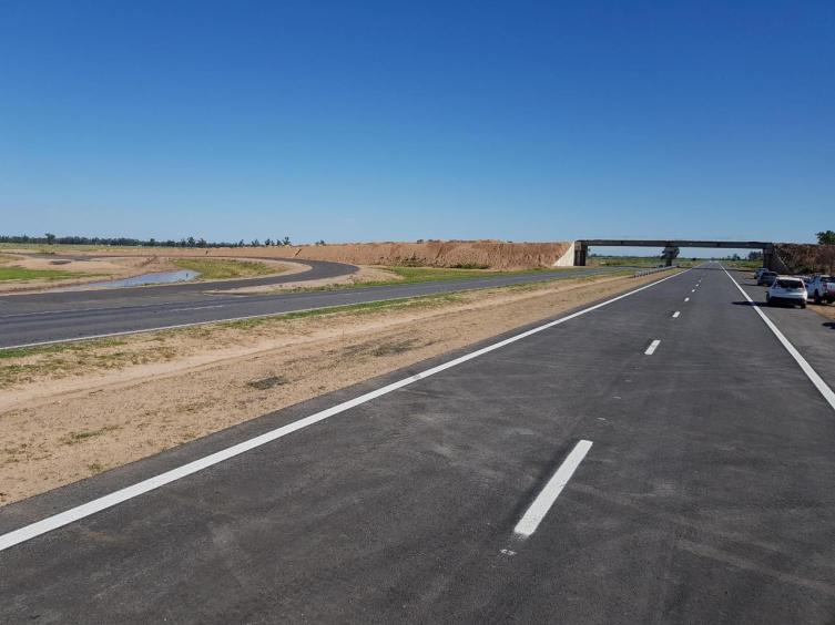 Se habilita un nuevo tramo de la autopista de la ruta nacional 34