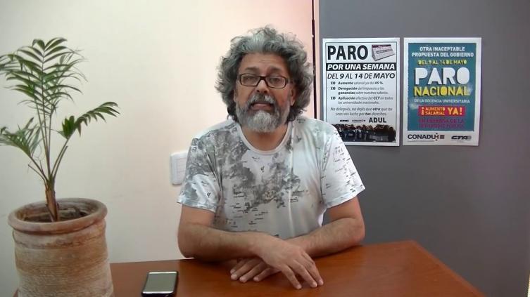 Jornada de lucha de docentes universitarios