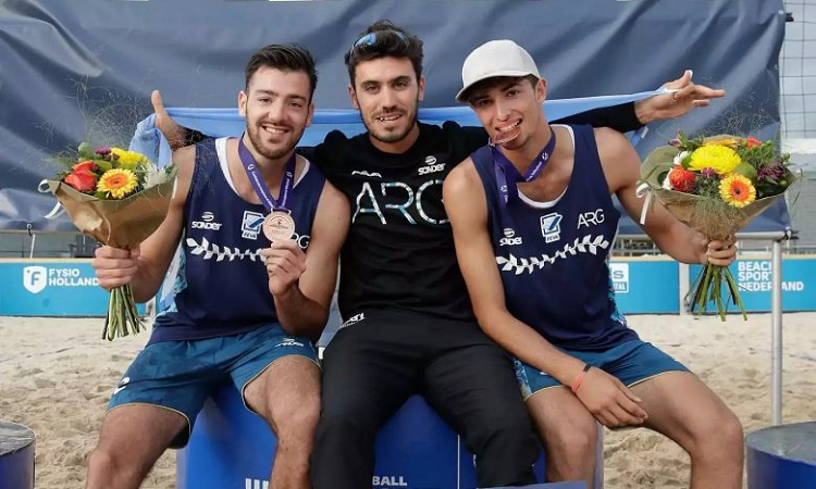 Beach Volley: podio para Capogrosso y Amieva