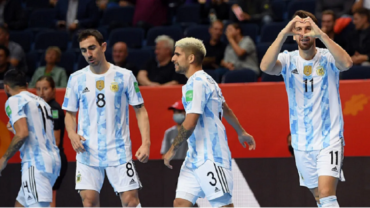 Mundial de Futsal: la Selección goleó a Estados Unidos en el debut