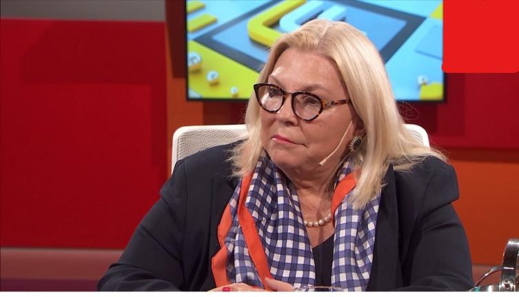 Carrió reeditó su vieja disputa con Aníbal Fernández