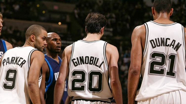 San Antonio Spurs homenajea a Ginobili, Parker y Duncan