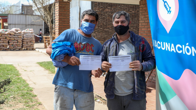 La provincia profundiza los operativos de vacunación territoriales 