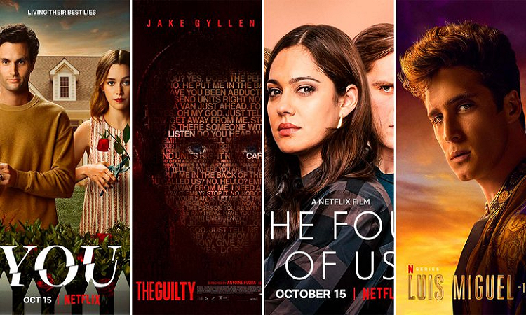 Estos son los estrenos de Netflix para octubre