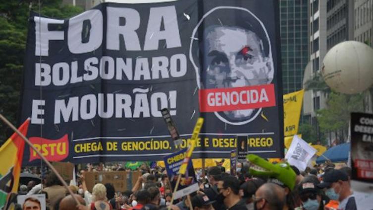 Masivas manifestaciones para pedir la destitución de Bolsonaro