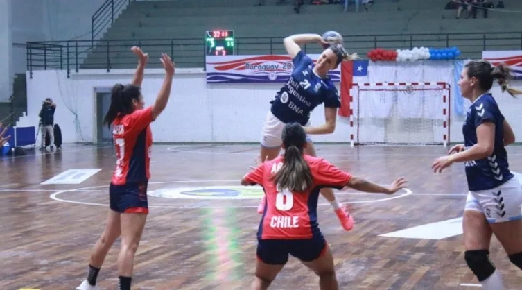 Handball: La Garra derrotó a Chile y avanza en el Centro-Sur