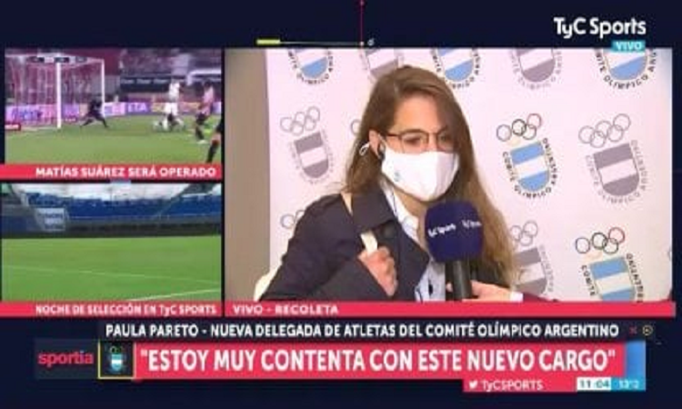 Paula Pareto asumió en su nuevo cargo en el COA