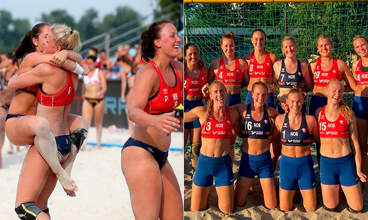  El beach handball femenino cambió las reglas de vestimenta