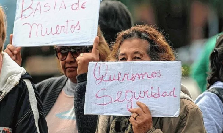 Vecinos de Fomento 9 de Julio se manifiestaron 
