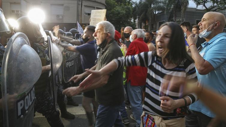Masiva protesta en Ramos Mejía para reclamar seguridad y justicia