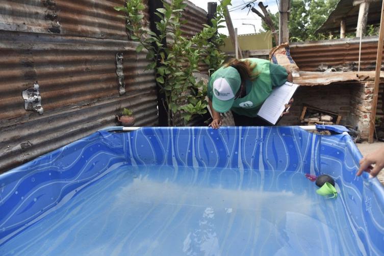 Comenzó el descacharrado en barrio San Pantaleón