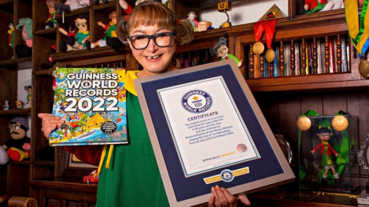 La Chilindrina ingresa al Guinness Récord 
