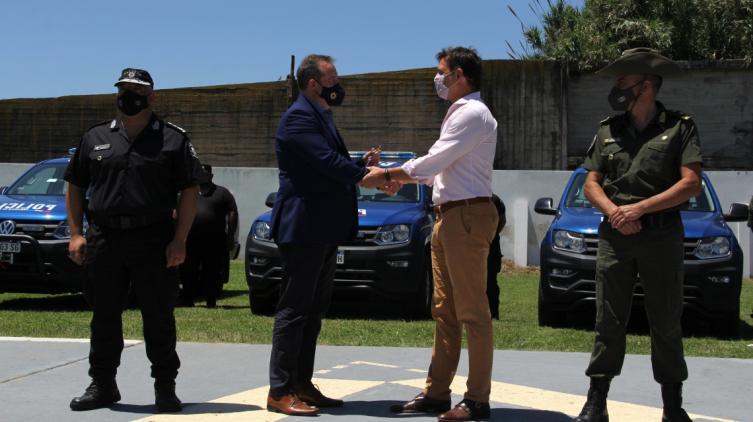 11 nuevos patrulleros para el departamento La Capital