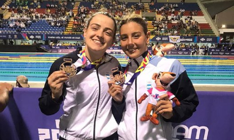 Panamericano Junior: más medallas en natación para argentina