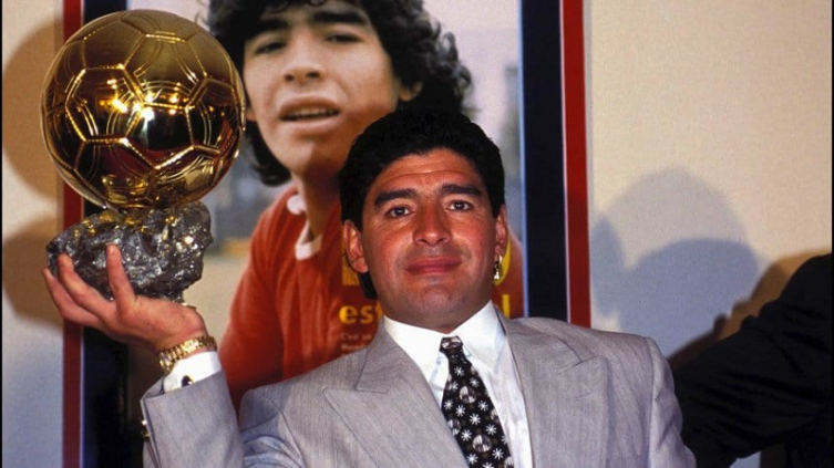 Homenaje a Maradona en la gala del Balón de Oro