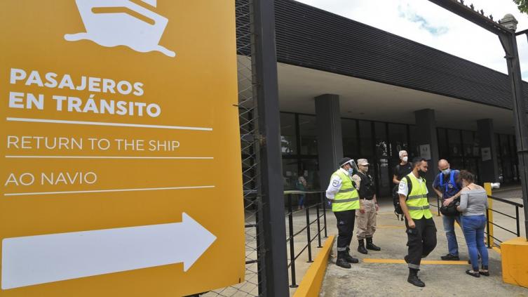 Se detectó un caso de Covid positivo en el crucero que llegó desde Africa