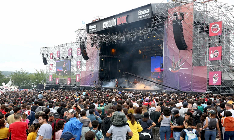 Solo para vacunados: los festivales Cosquín Rock, Villa María y Jesús María 