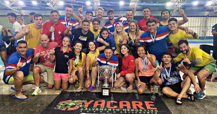 Los Yacarés, campeones del Campeonato Nacional Indoor