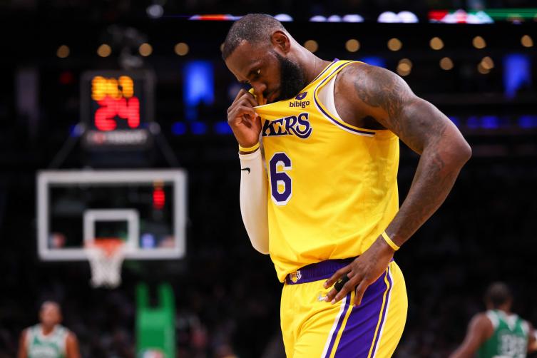El enojo de LeBron James con la NBA