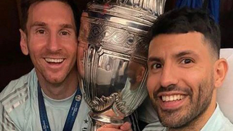 Messi a Sergio Kun Agüero: “Voy a extrañar muchísimo estar con vos”