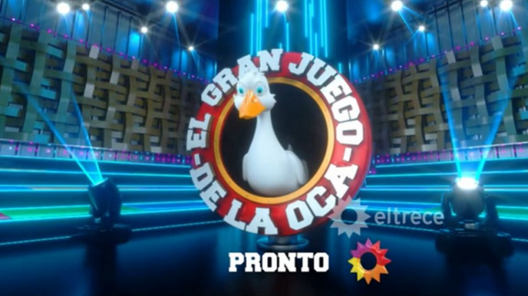 Está la dupla conductora de El gran juego de la Oca