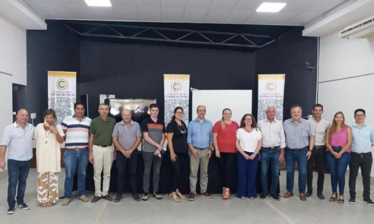 Michlig y Corral se reunieron con Intendentes y Presidentes Comunales 