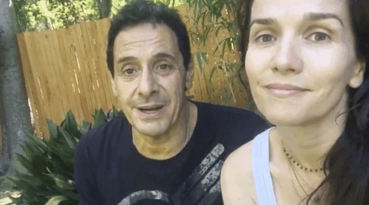 Ricardo Mollo mostró el arbolito que hicieron en familia
