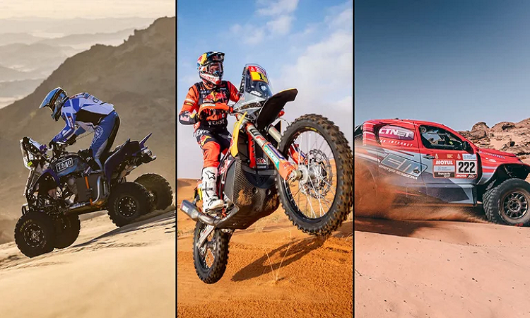 Los argentinos se lucen en el Rally Dakar