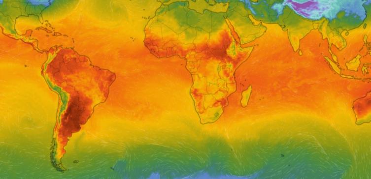 Anticipan una ola de calor extremo en la Argentina 
