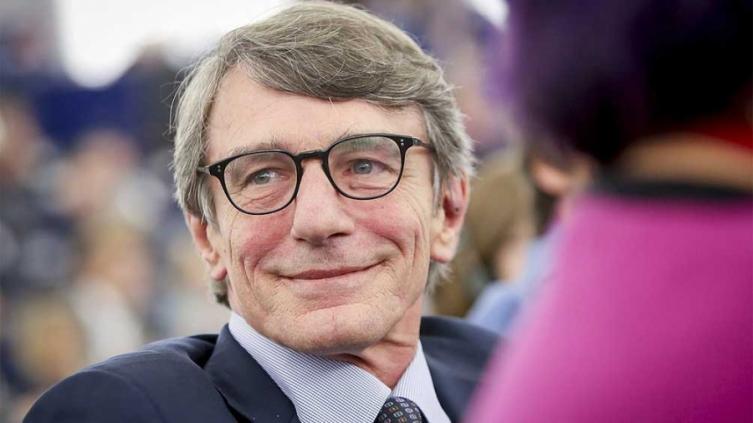 A los 65 años, murió en Italia el presidente del Parlamento Europeo