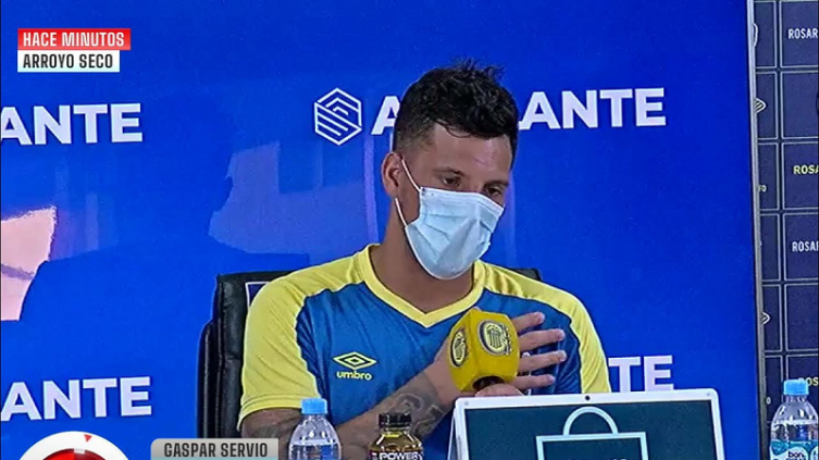 Servio: “El objetivo es salir campeón, estamos en un equipo grande”