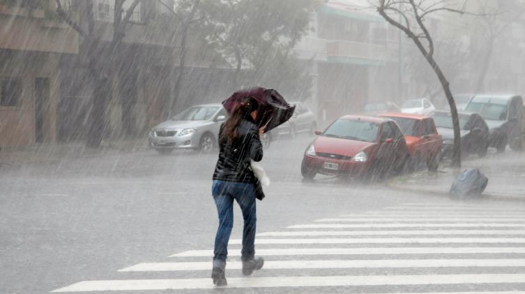 Alertas por tormentas para el noroeste, centro y parte del sur del país