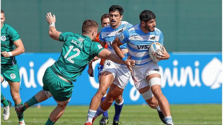 Los Pumas Seven clasificaron a semifinales en Málaga
