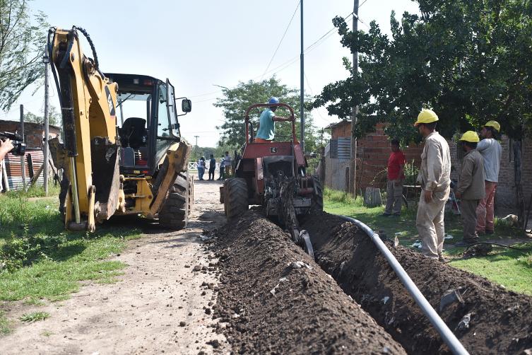 Con las tareas de agua potable, avanza el programa Integrar Yapeyú