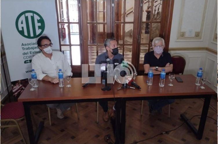 Se inauguró un nuevo centro de vacunación en la sede de ATE