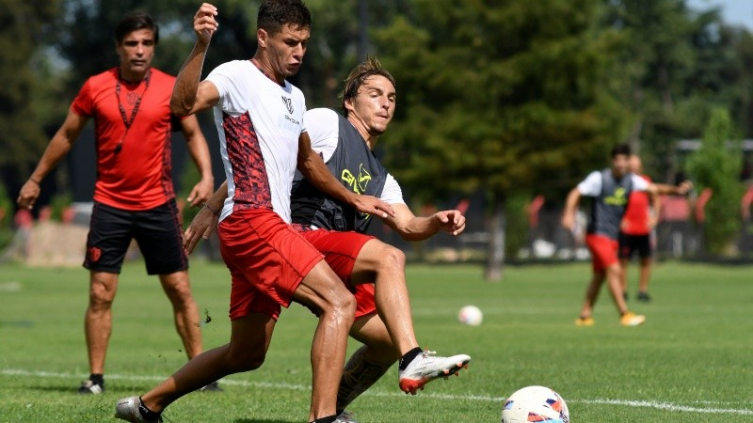 Formación de Newell's ante Agropecuario en el segundo amistoso