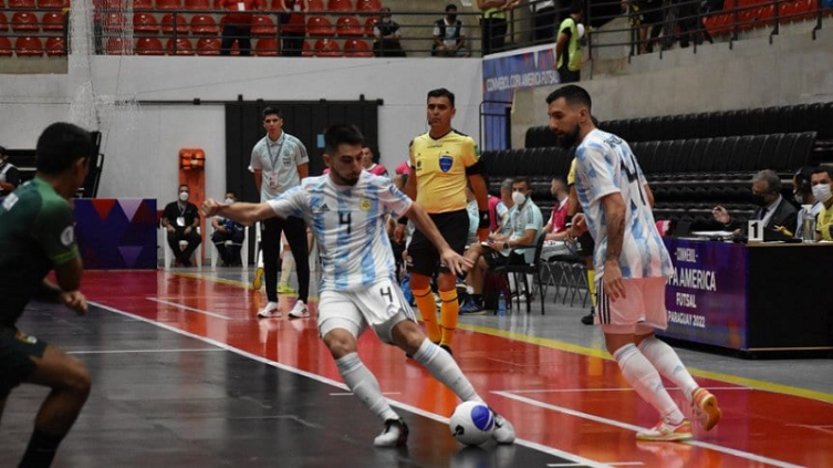 Copa América de futsal: La Selección Argentina debutó con una victoria ante Bolivia