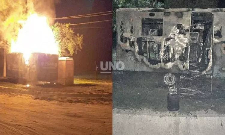Balearon a una menor e incendiaron un puesto policial 
