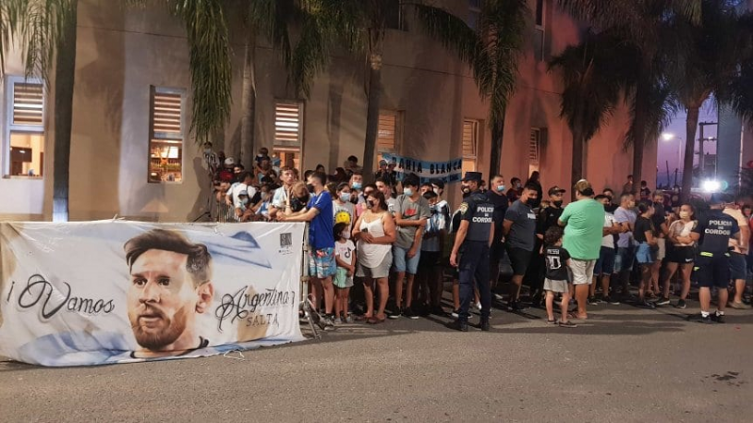 La Selección Argentina, en Córdoba para jugar con Colombia